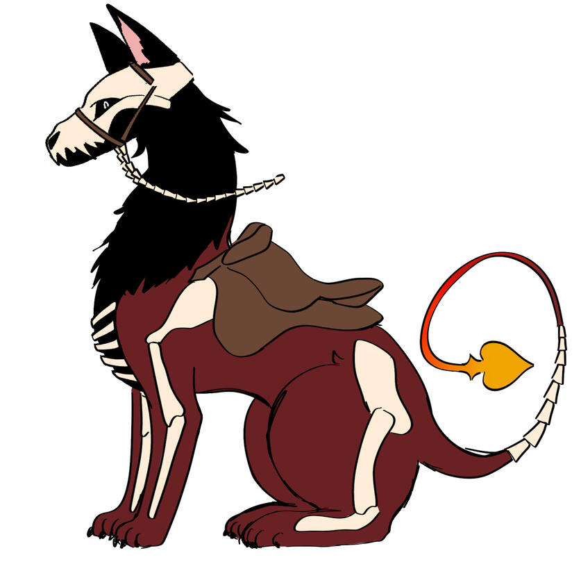 Fire Type monster concept