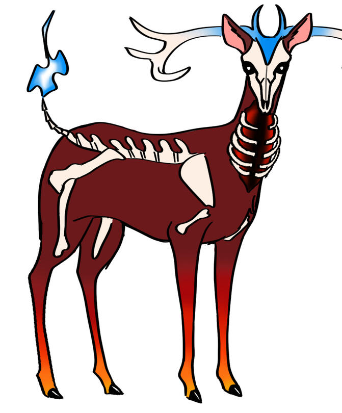 Fire Type monster concept