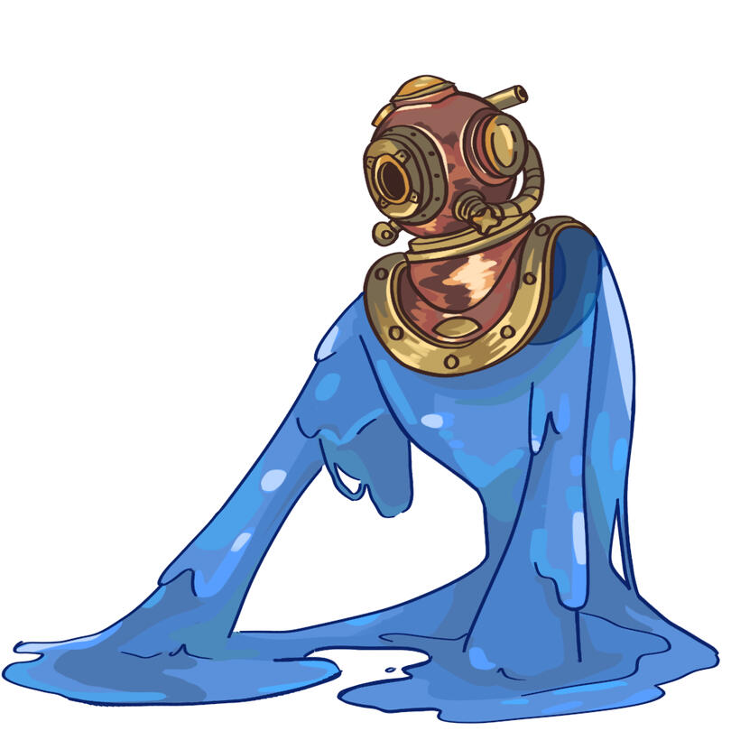 Water Type monster concept